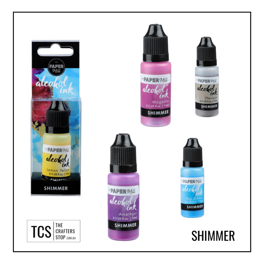 The Paper Mill Shimmer Alcohol Ink 14ml