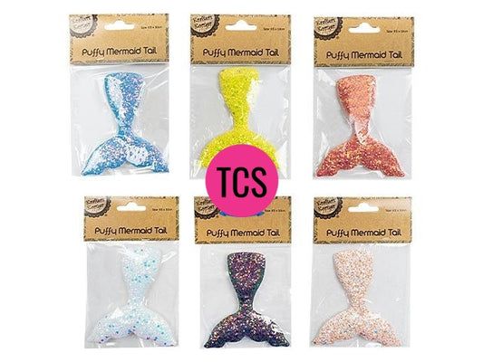 Puffy Mermaid Tail Embellishment