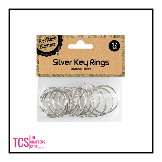 35mm Split Rings (12 Pack)