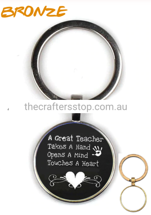 Teachers Metal Keyrings