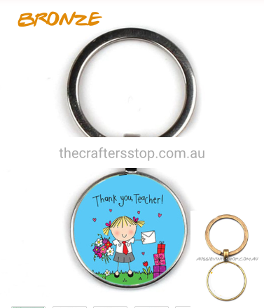 Teachers Metal Keyrings