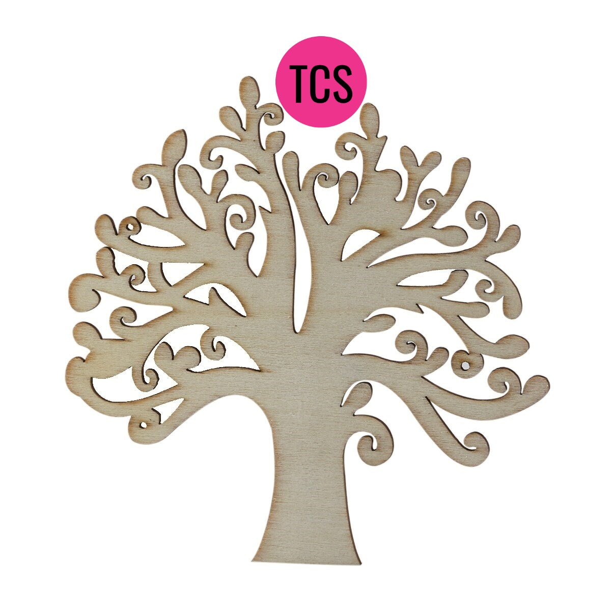 Unfinished Wooden Tree Blank