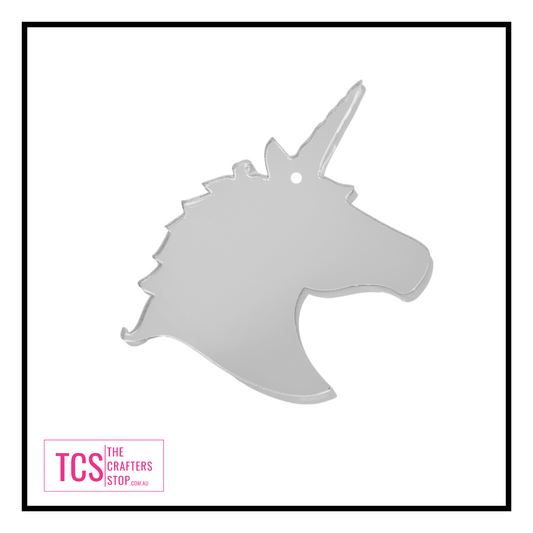 Clear Acrylic Unicorn Blank